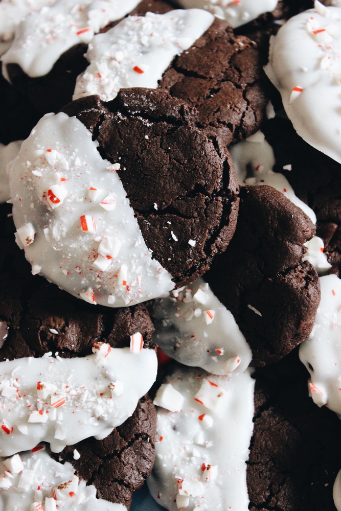 Chocolate Peppermint Cookies
