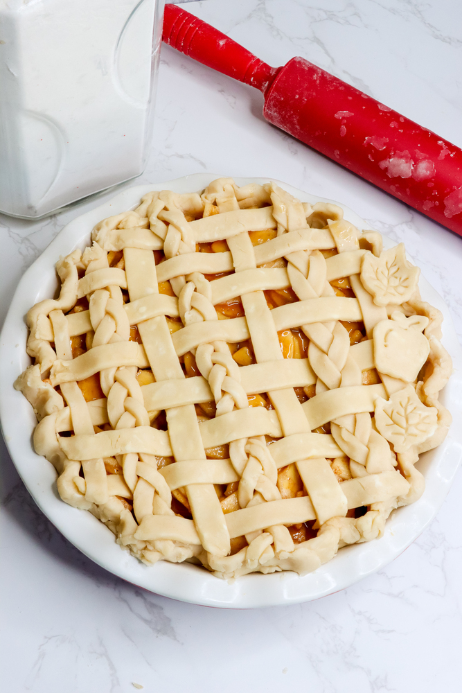 Caramel Apple Pie Raw